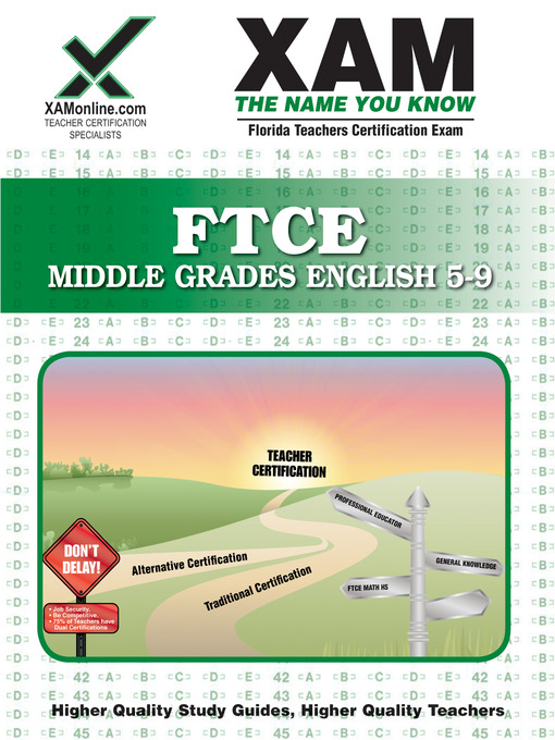 Title details for FTCE Middle Grades English 5-9 by Sharon Wynne - Available